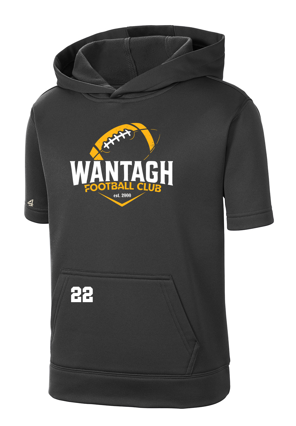 Wantagh Football Club Youth Shortsleeve hoodie