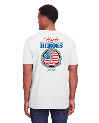 Hooks for Heroes Softstyle Cotton Heroes Short Sleeve Tee