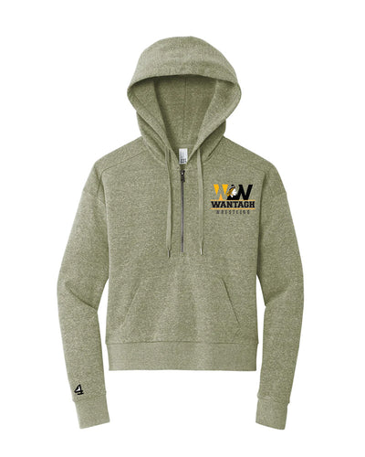 Wantagh Wrestling Women's Match Day Embroidered 1/2 Zip PullOver