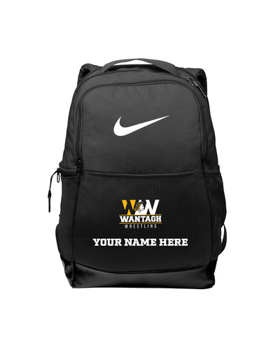 Wantagh Wrestling Embroidered Nike Backpack