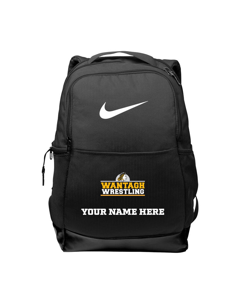 Wantagh Wrestling Embroidered Nike Backpack Wantagh Wrestling Embroidered Nike Backpack