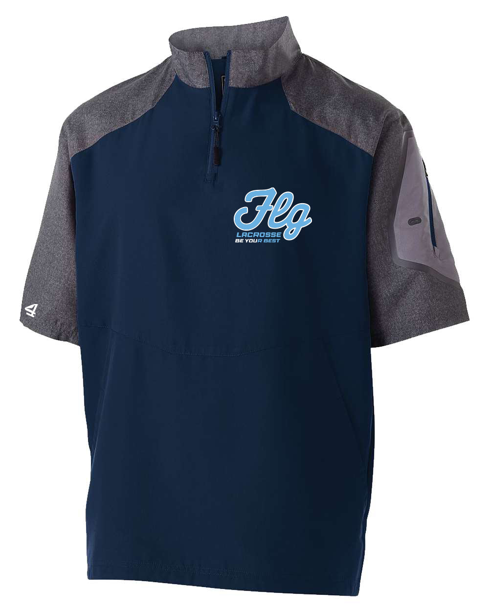 FLG Lacrosse script SS Warm-Up Pullover