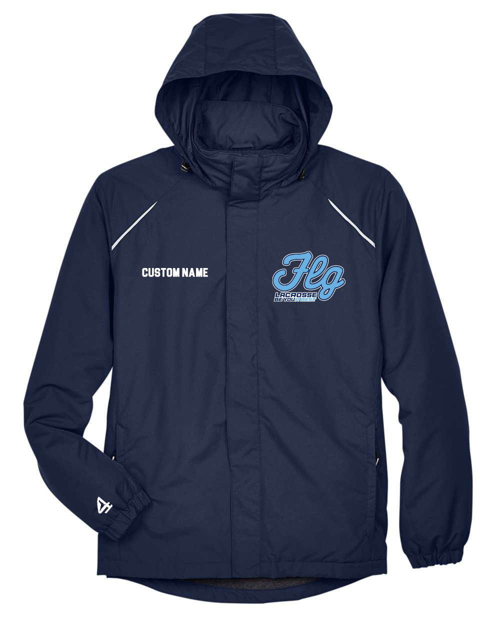 FLG Lacrosse Script Fleece lined jacket