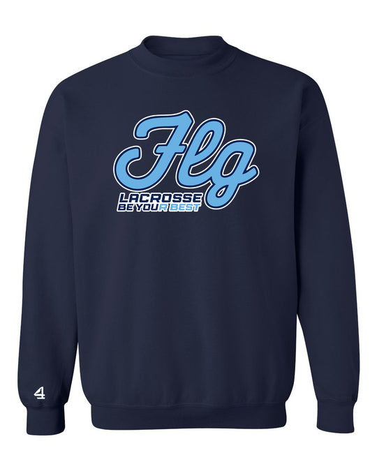 FLG Lacrosse Script Crewneck Sweatshirt