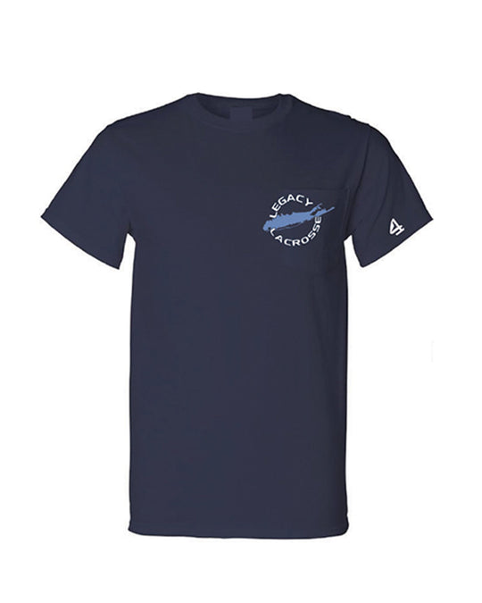 LI Legacy Lax Flag Tee