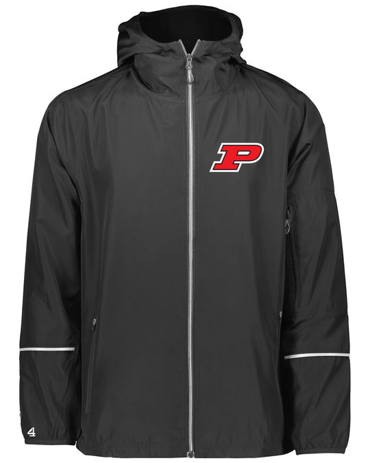 Plainedge Football Packable Full Zip Jacket