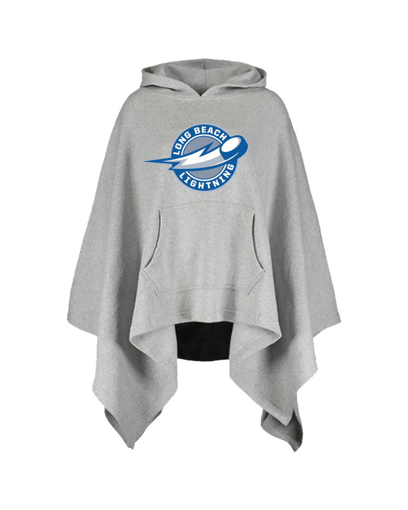 Long Beach Lightning Polar Bear Poncho