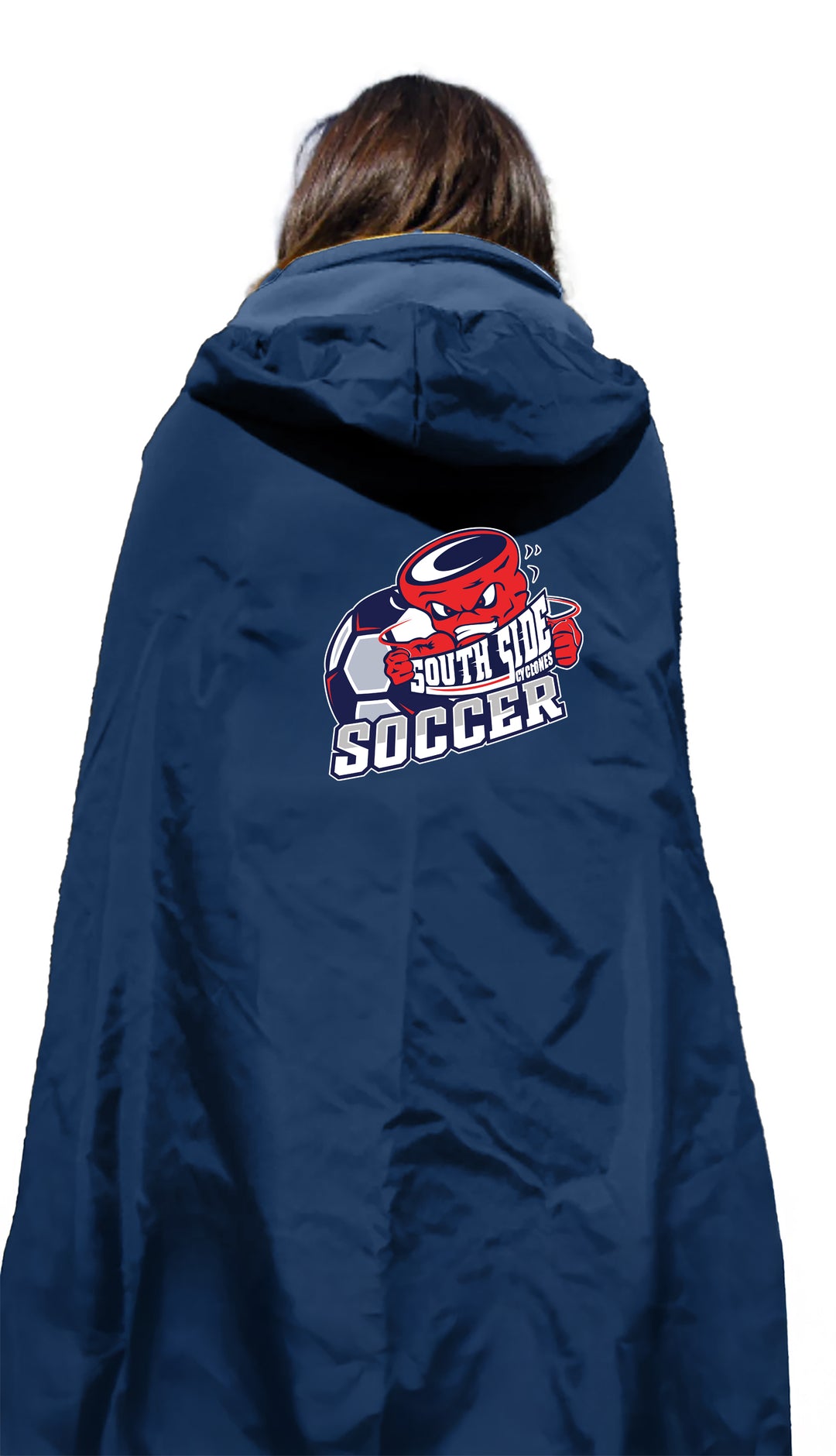 South Side Soccer Hooded stadium wrap