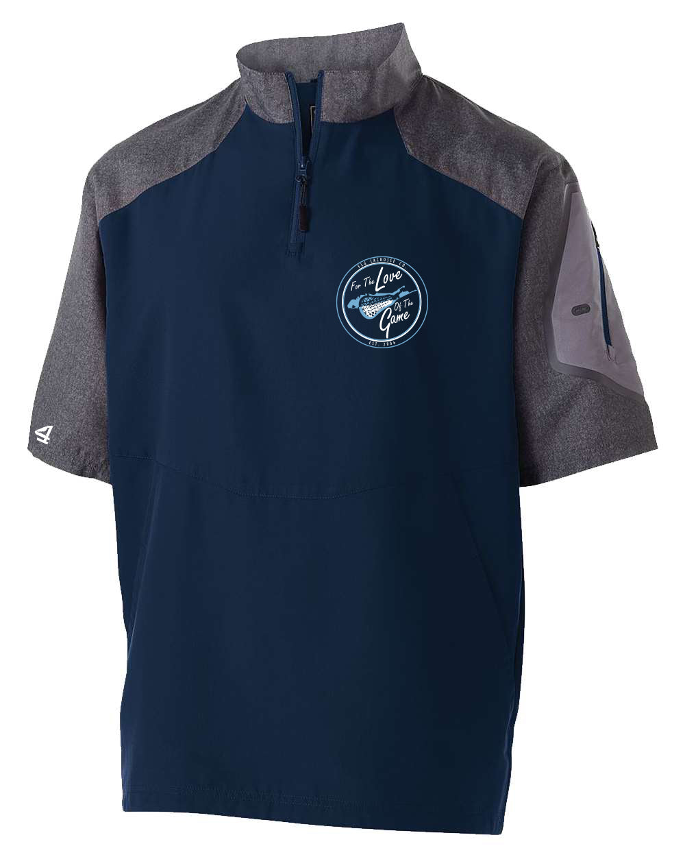 FLG Lacrosse shield SS Warm-Up Pullover