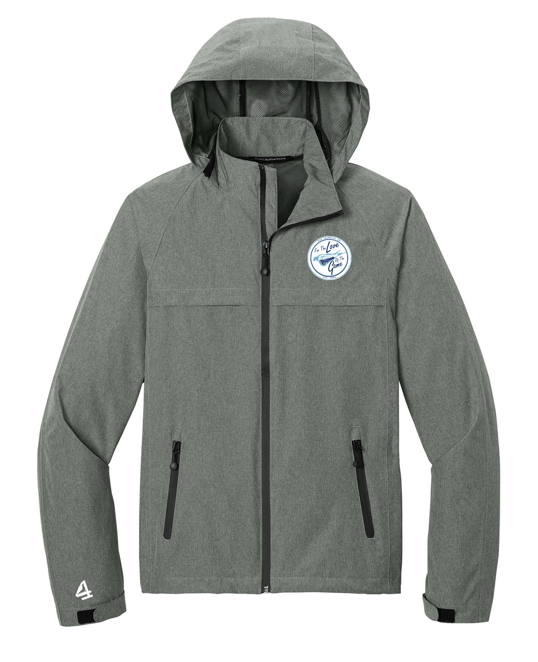 FLG Lacrosse Shield Embroidered Waterproof Jacket