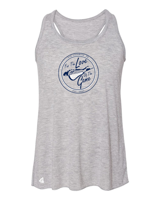 FLG Lacrosse Shield Youth Flow Racerback Tank