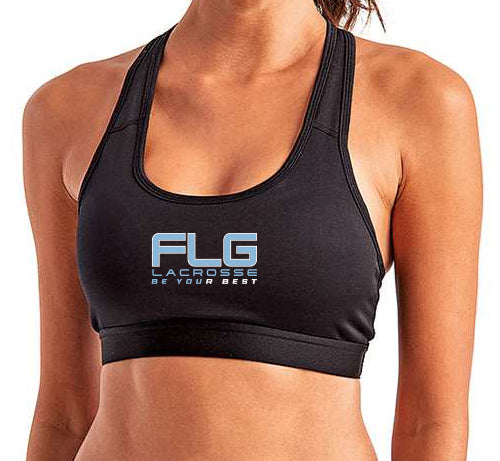 FLG Lacrosse Medium Impact Sports Bra