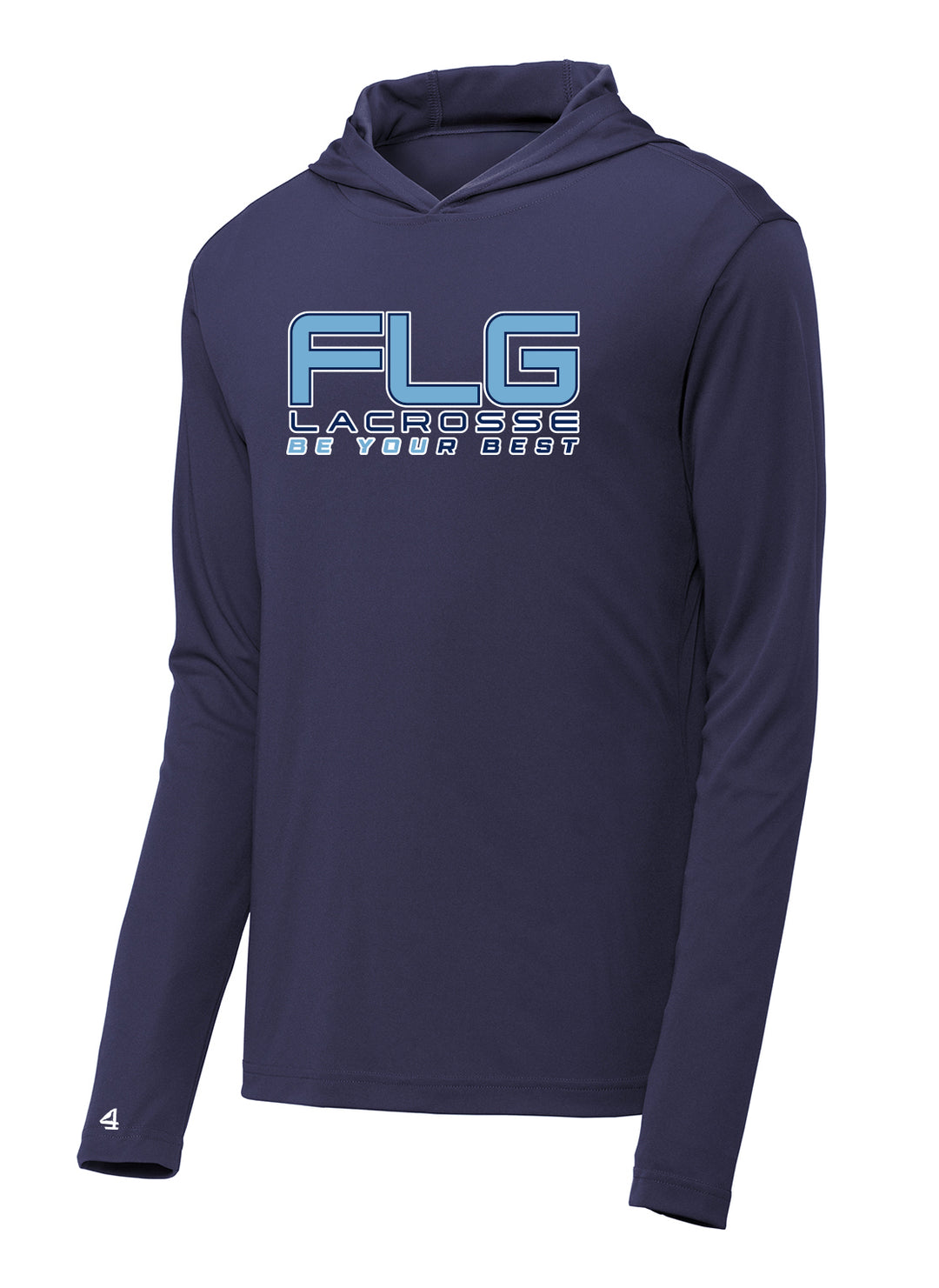 FLG Lacrosse LS Performance Hooded Pullover