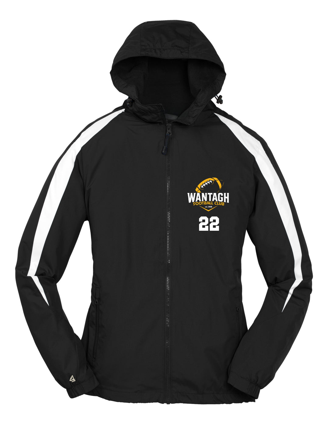 Wantagh Football Club Embroidered Youth fleeced lined Jacket