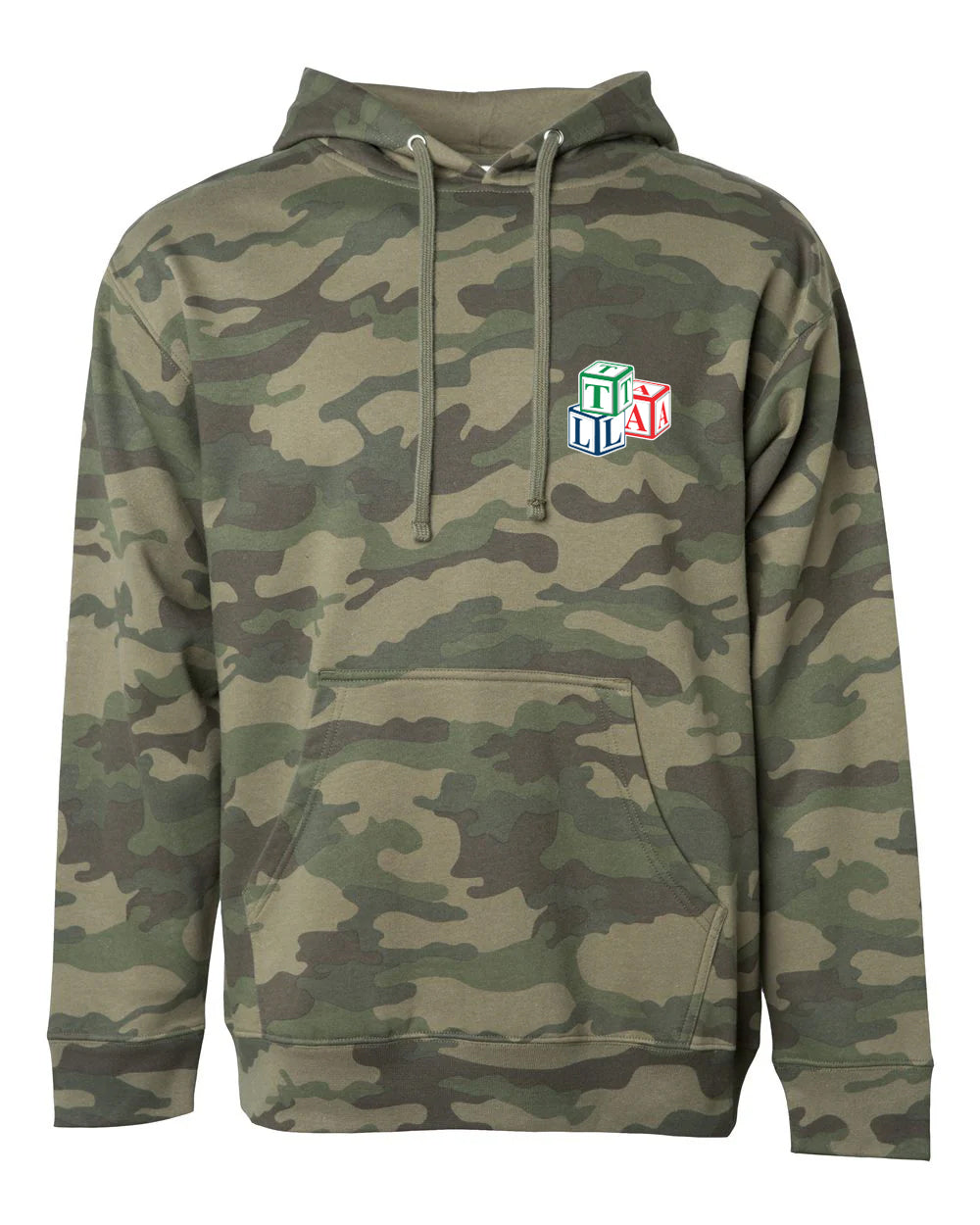 The Learning Academy of St. Mark's Camo ADULT Hoodie
