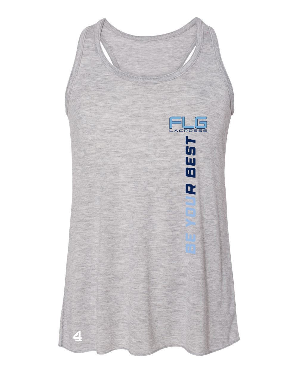 FLG Lacrosse be you Youth Flow Racerback Tank