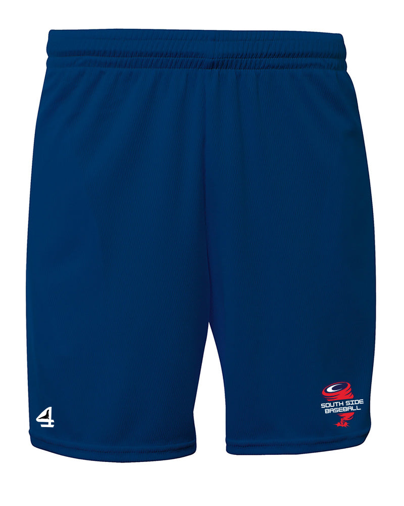 Cyclones Baseball 7" Mesh Shorts w/Pockets