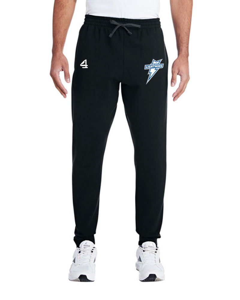 Long Beach Lightning Nice on the Ice Adult Joggers