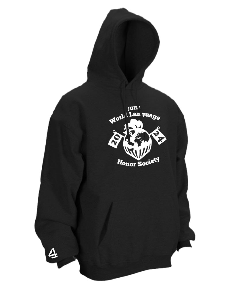 JGHS Scholarly Full Chest Hoodie