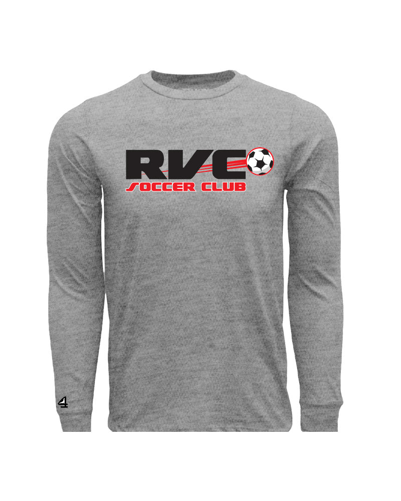 RVC Soccer Club Long Sleeve Cotton Poly T shirt