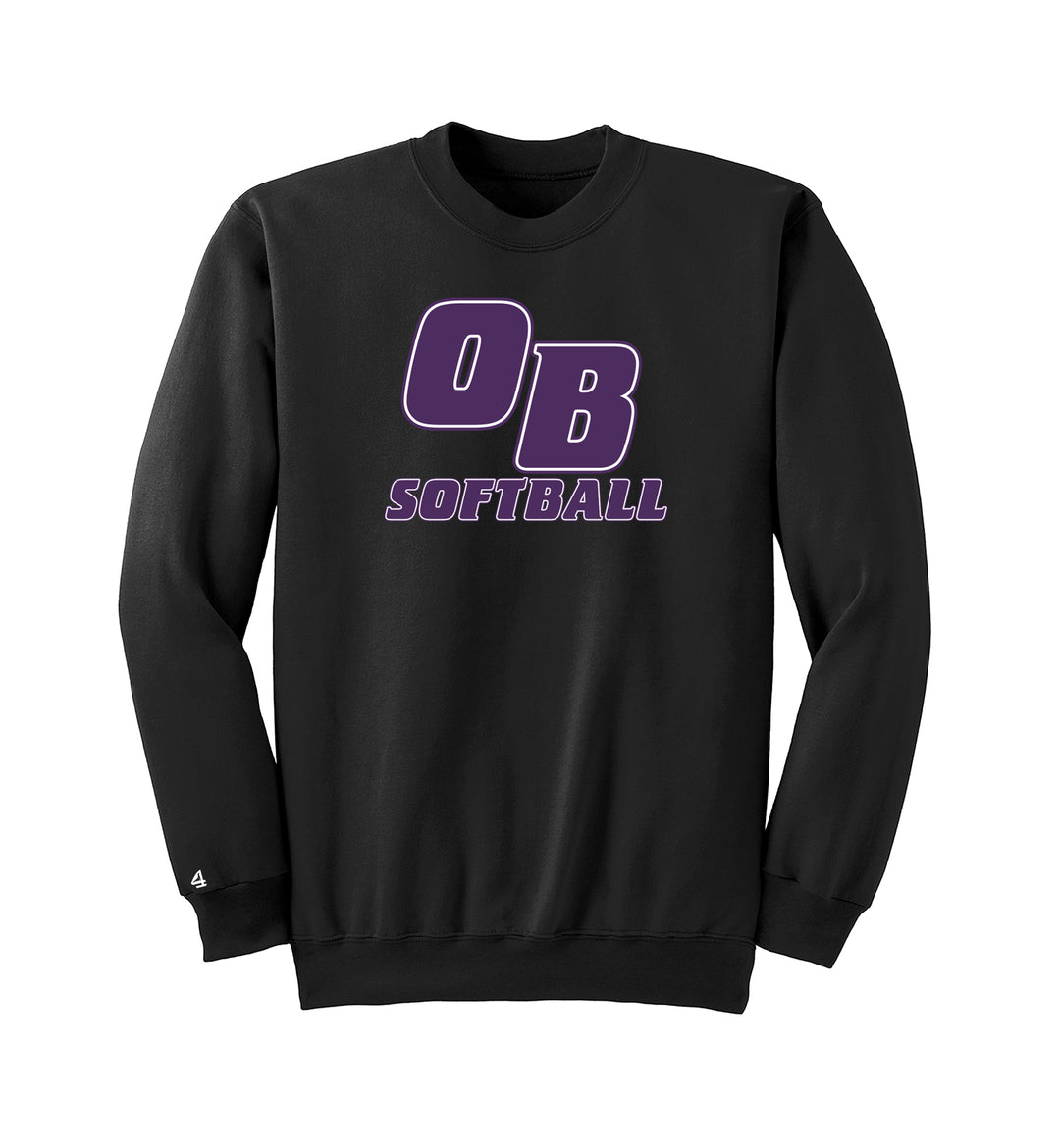 OYSTER BAY SOFTBALL OB Crewneck Sweatshirt