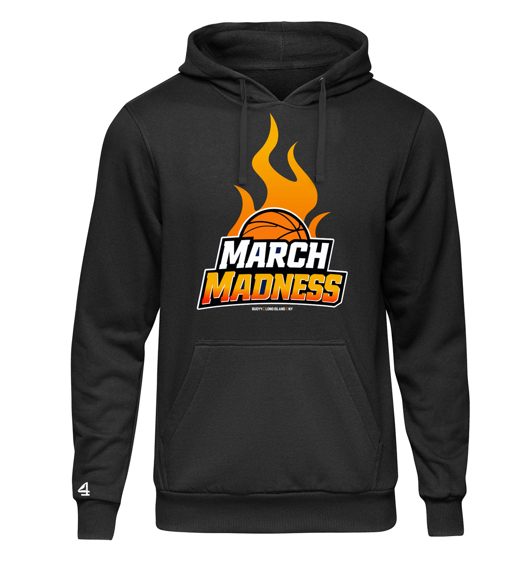March Madness Flame Hoodie