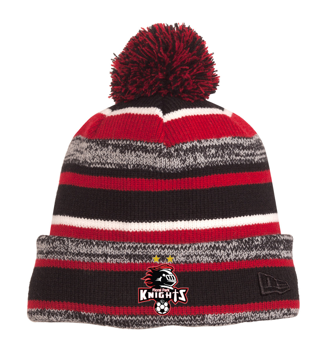 Floral Park Soccer Pom Pom Hat