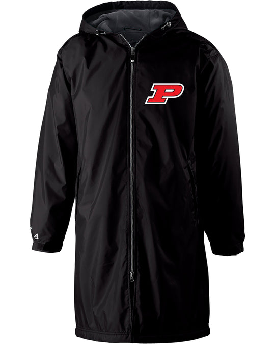 Plainedge Football Red Devils Polyester Full Zip Conquest Jacket