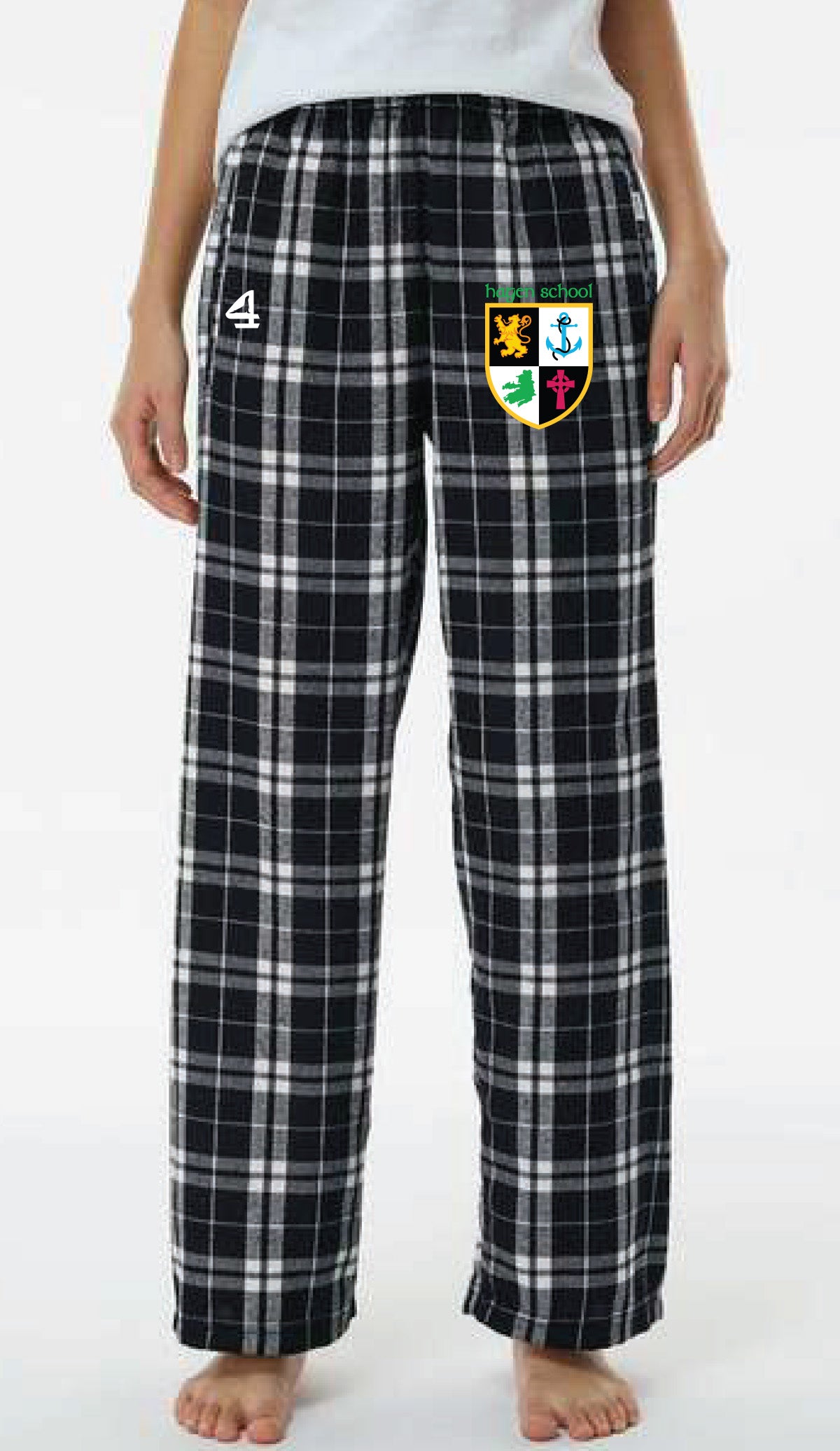 Hagen School Flannel Pajama Pants