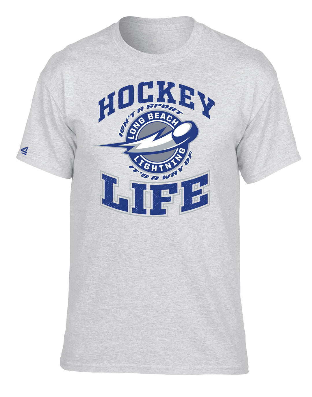 Long Beach Lightning Hockey Life Graphic Tee
