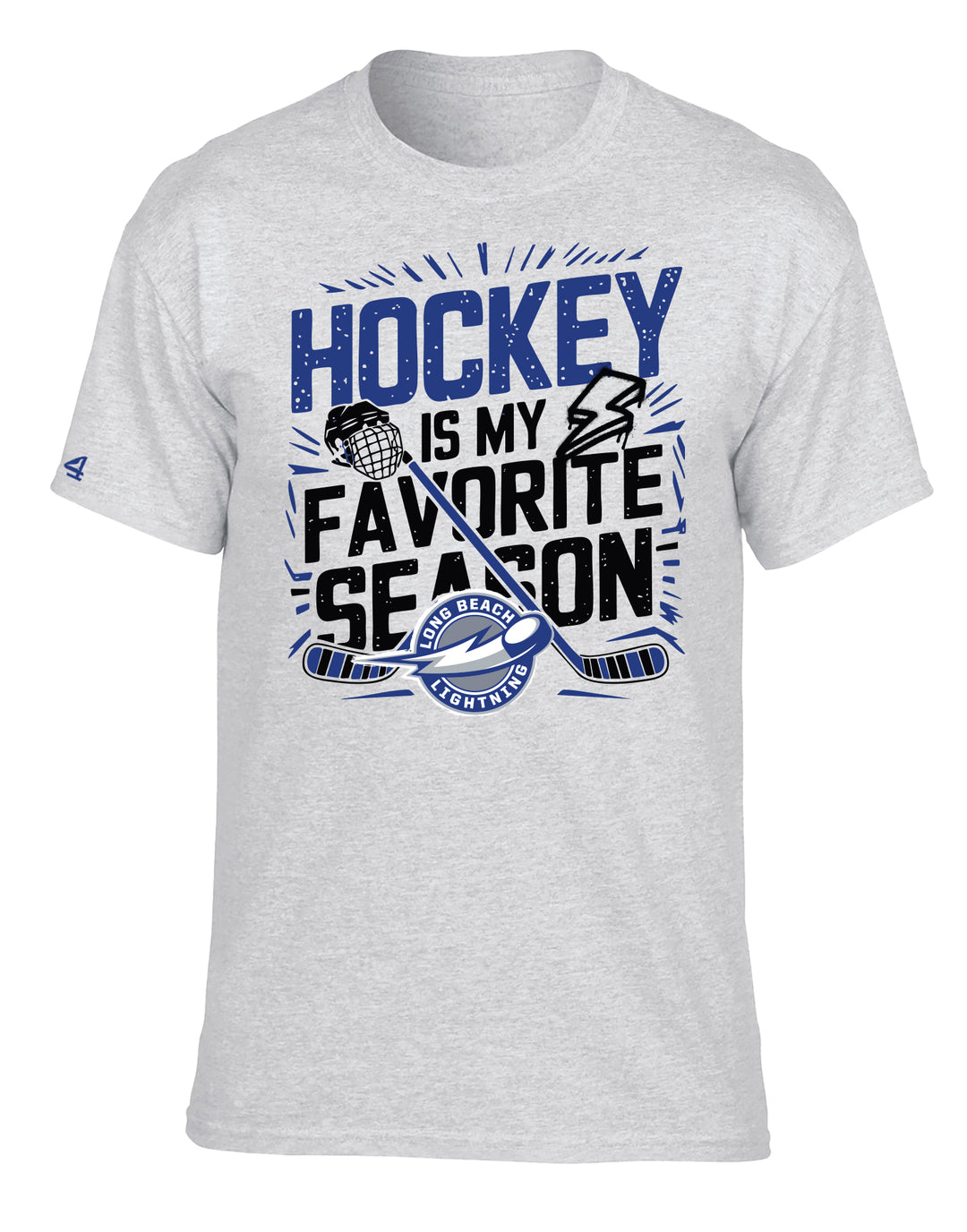 Long Beach Lightning Hockey Season Graphic Tee
