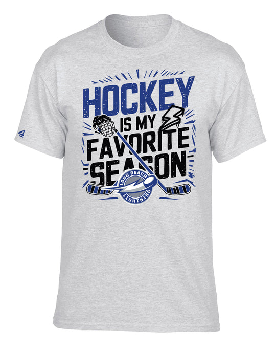 Long Beach Lightning Hockey Season Graphic Tee