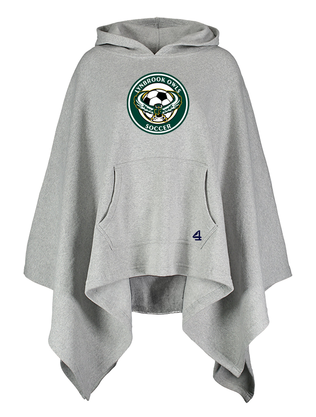 Lynbrook Owls Soccer Poncho