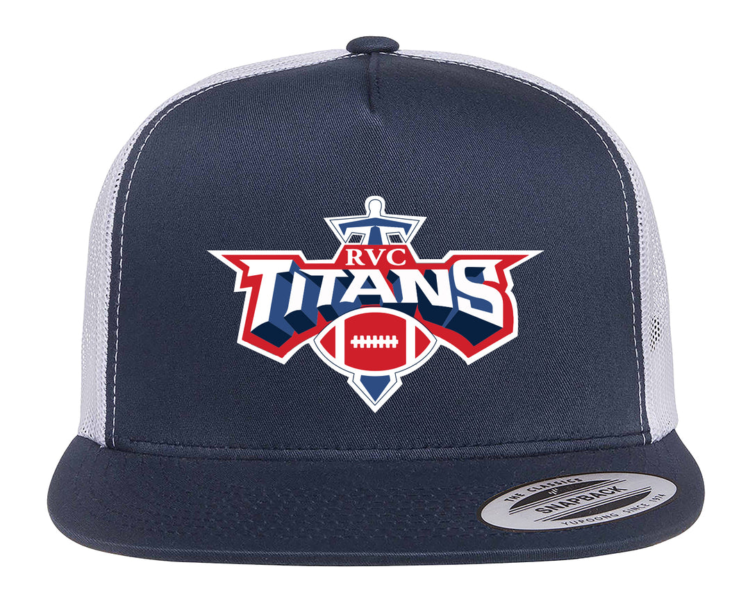 Titans Football Embroidered Trucker Hat
