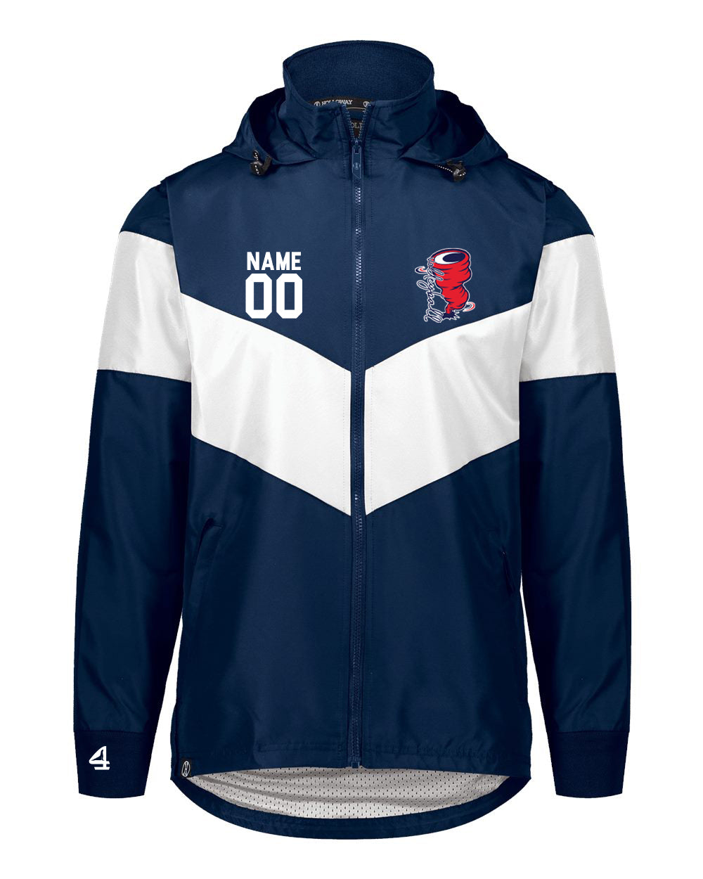 SOUTH SIDE CYCLONES VOLLEYBALL hooded Jacket