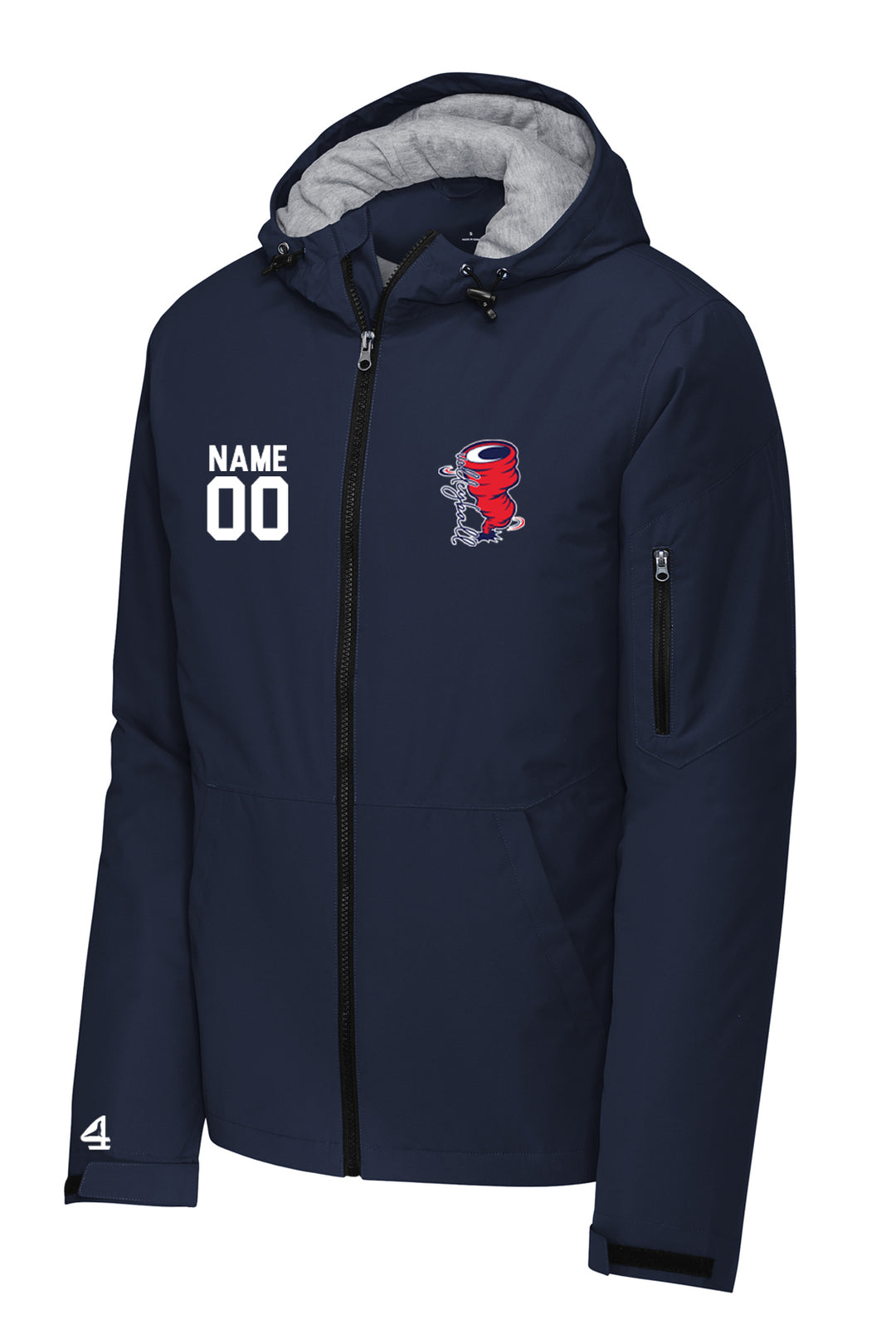SOUTH SIDE CYCLONES VOLLEYBALL Waterproof Jacket