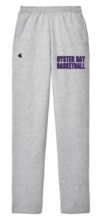 Oyster Bay Basketball Open bottom sweatpants Pants
