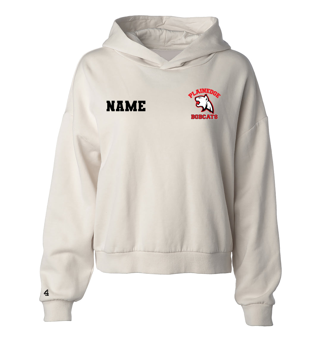 Plainedge Bobcats Womens Wave Wash Sunday Hood