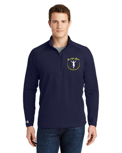 DO IT FOR DANE Embroidered 1/4 Zip