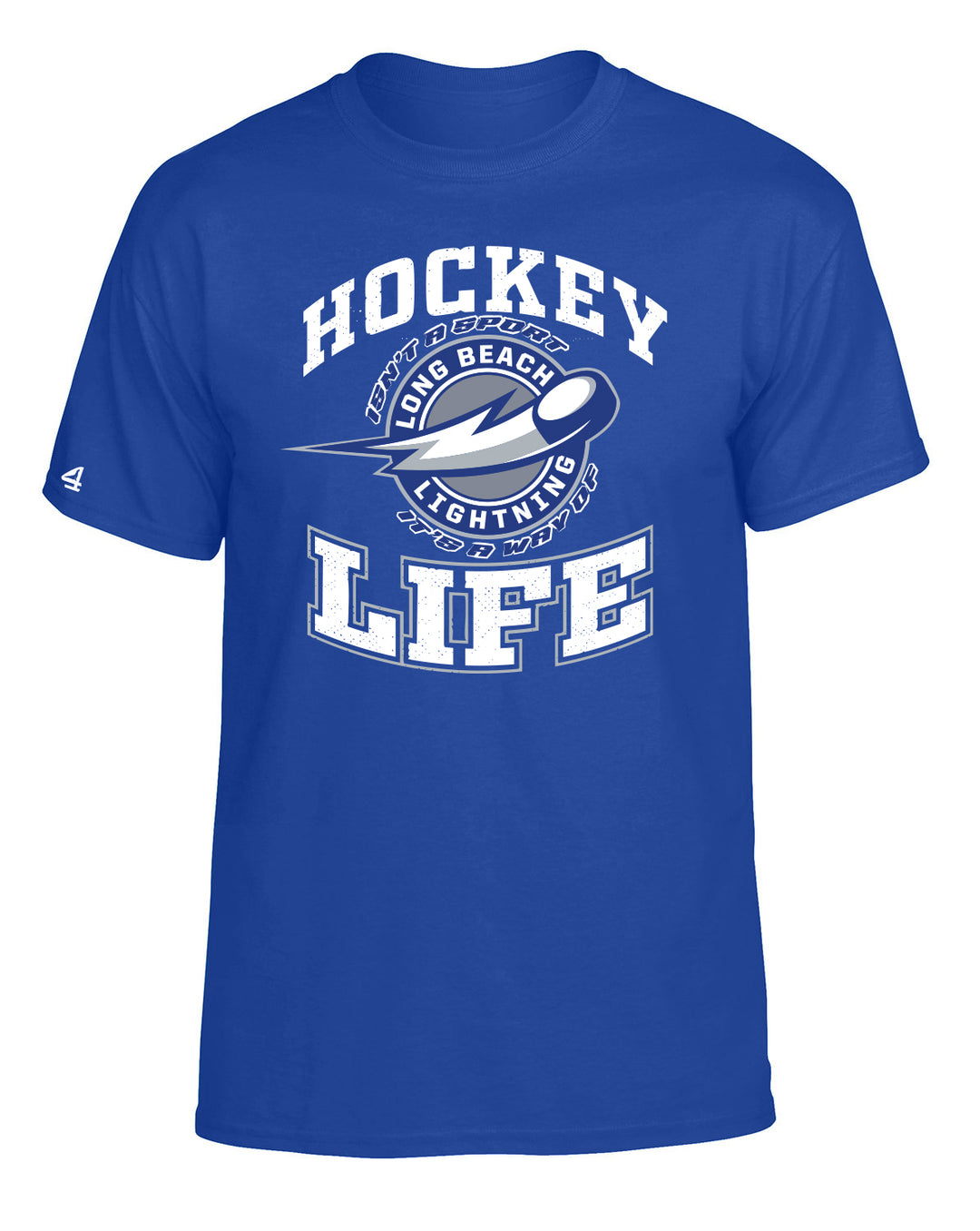 Long Beach Lightning Hockey Life Graphic Tee
