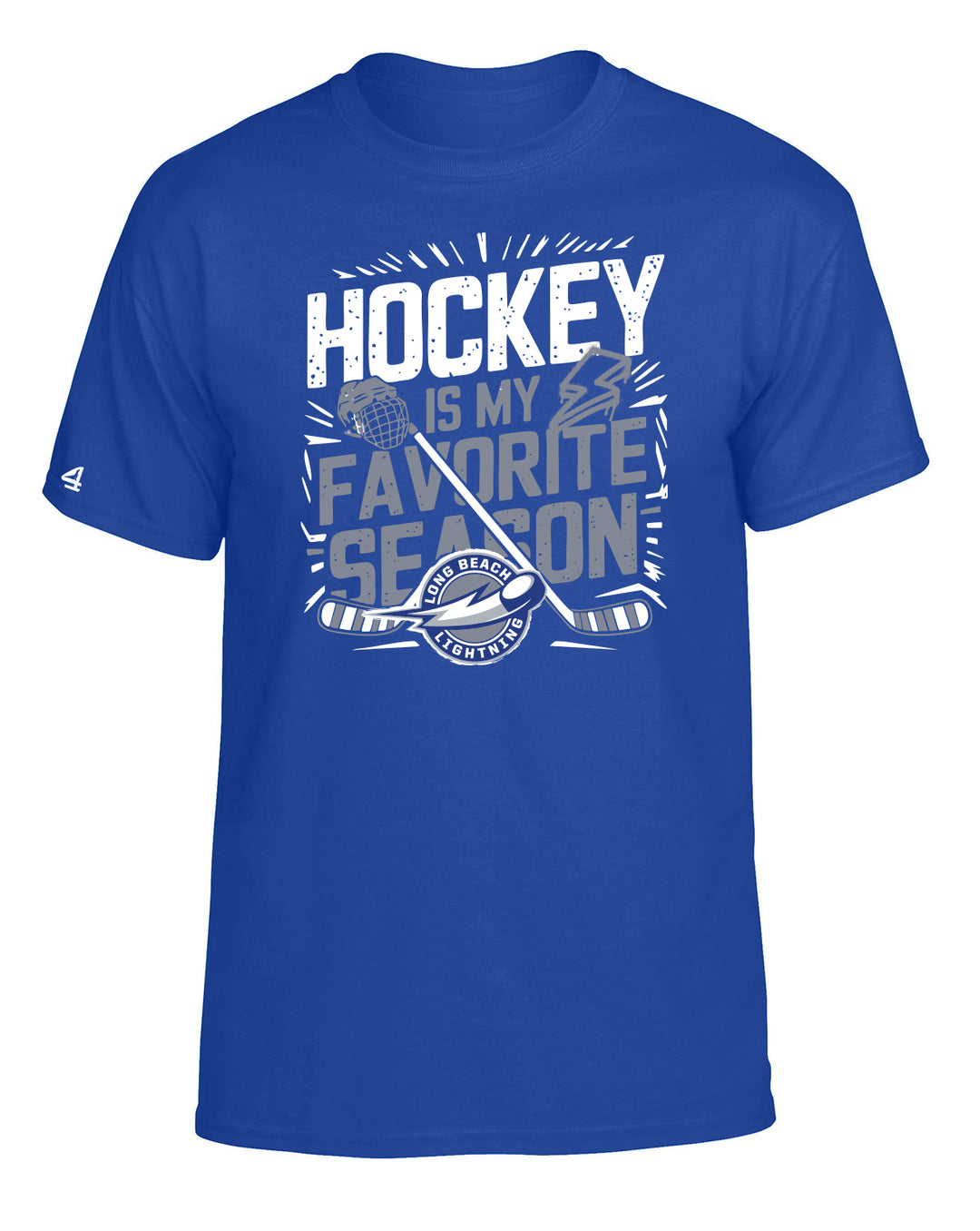 Long Beach Lightning Hockey Season Graphic Tee