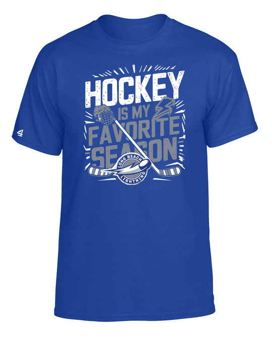 Long Beach Lightning Hockey Season Graphic Tee