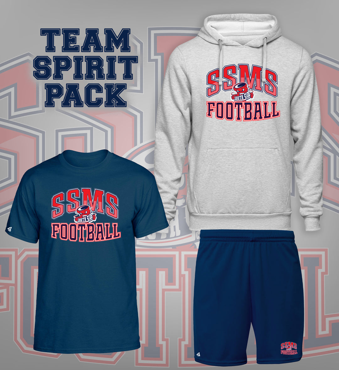 SSMS FOOTBALL Spirit Pack