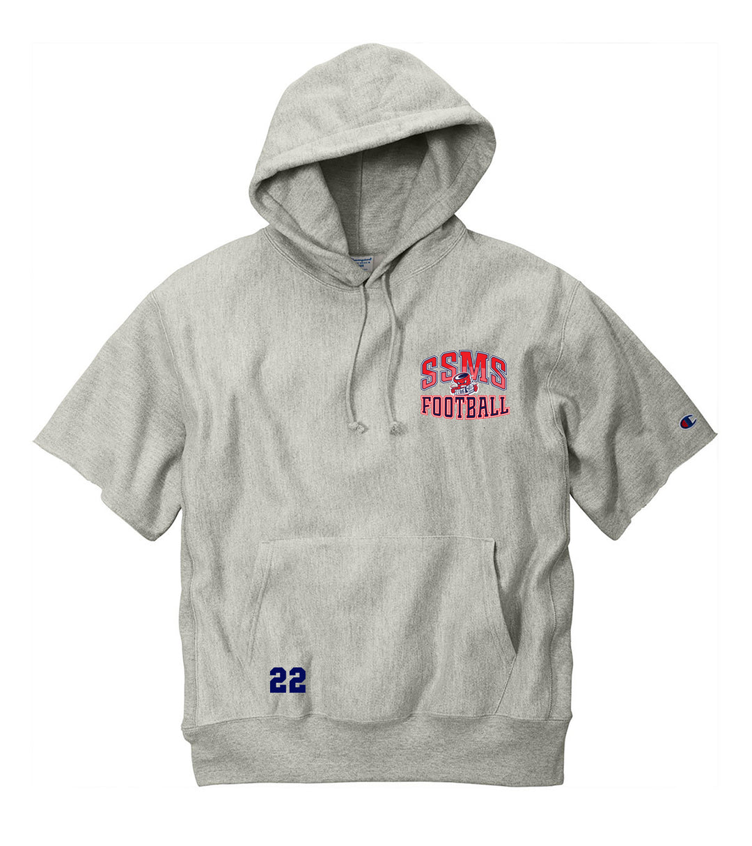 SSMS FOOTBALL Champion Short Sleeve Hoodie