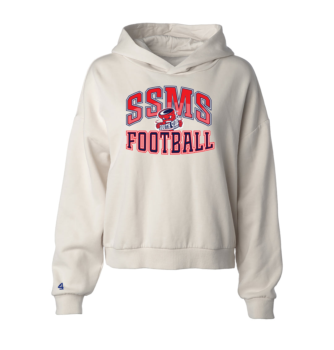 SSMS FOOTBALL Cropped Hoodie