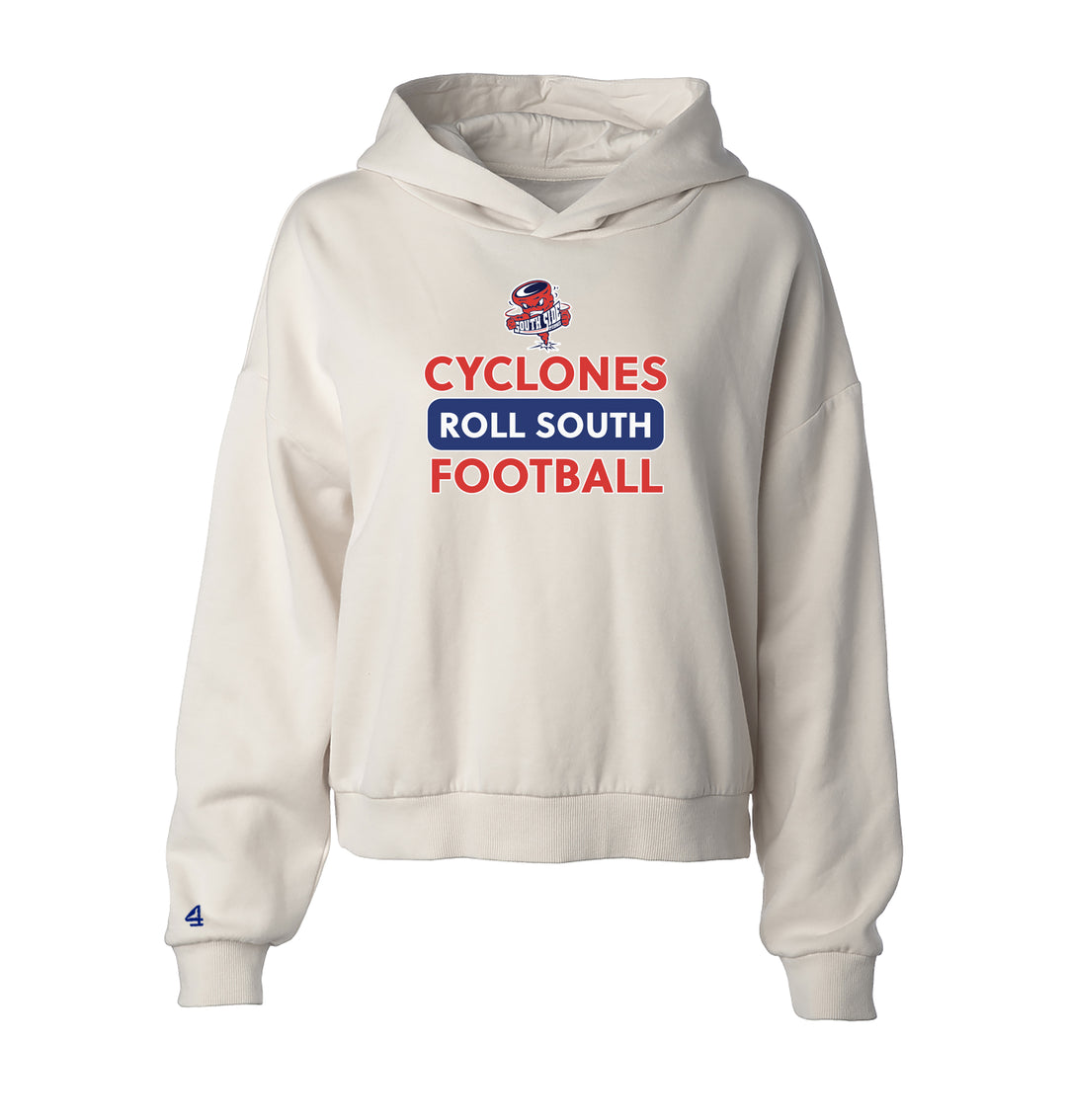South Side High School Football Cropped Hoodie