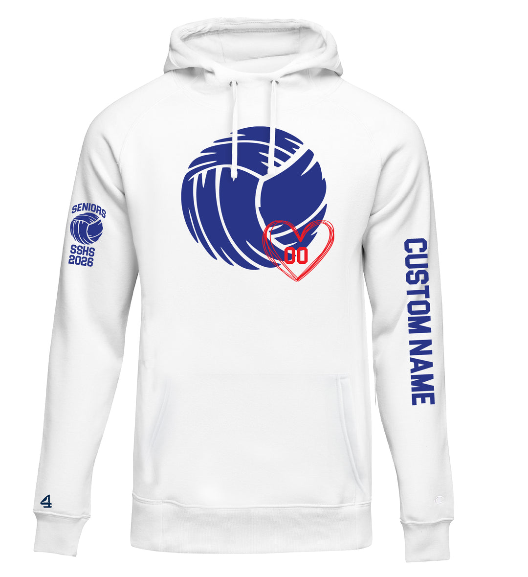 SOUTH SIDE CYCLONES VOLLEYBALL SENIOR Hoodie