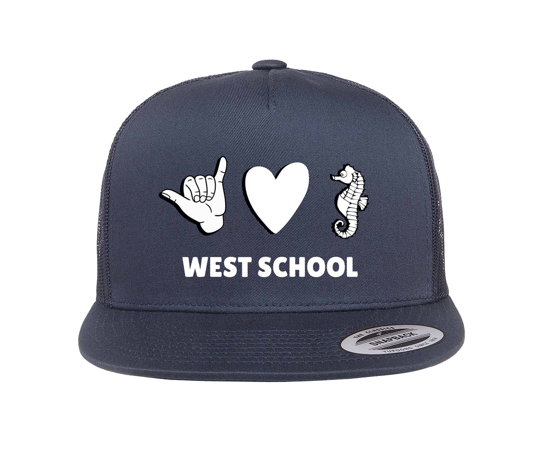 West School Elementary Trucker Hat