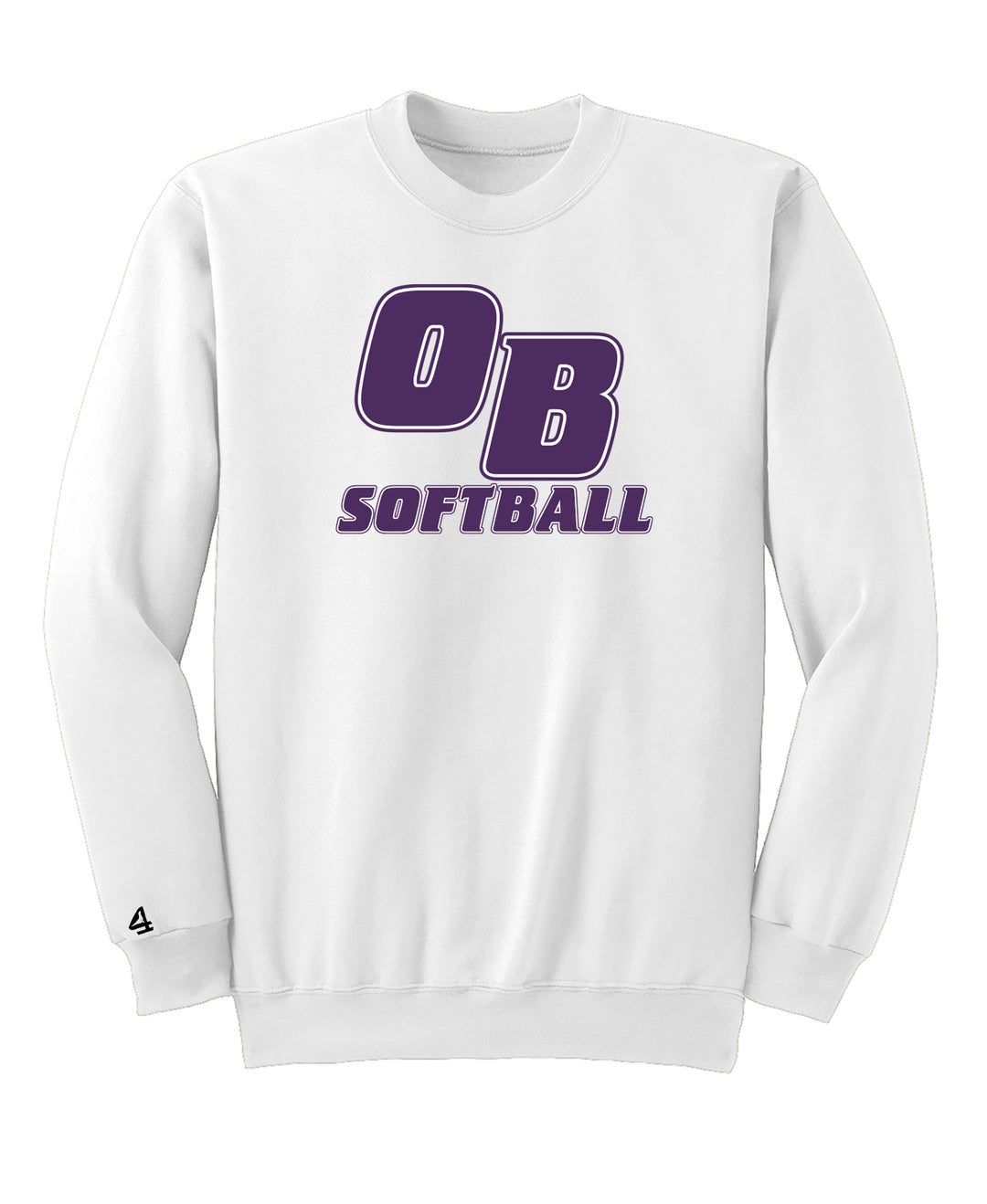 OYSTER BAY SOFTBALL OB Crewneck Sweatshirt