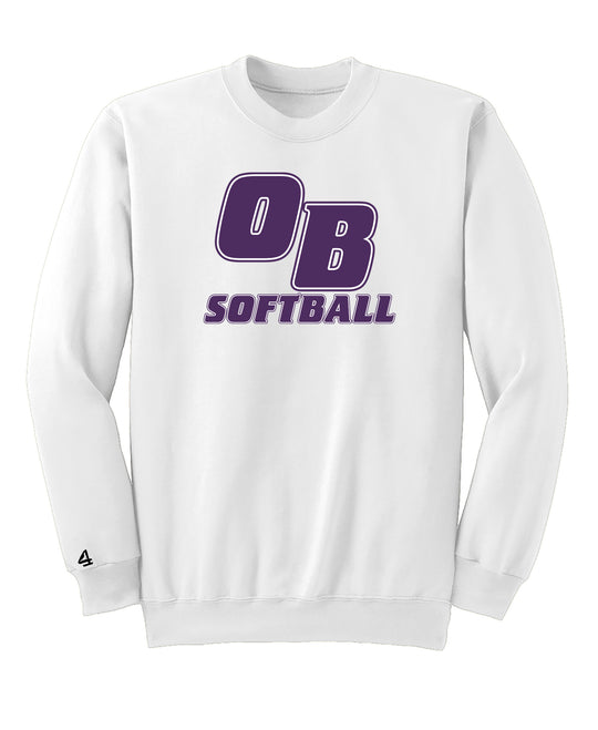 OYSTER BAY SOFTBALL OB Crewneck Sweatshirt